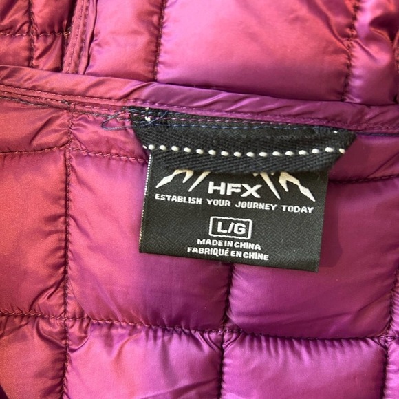 HFX WOMEN'S HOODED PULLOVER Size  L Navy‎ Blue / Magenta - Picture 6 of 14